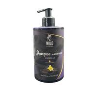 Wild Horses | Champú de Caballos malvados Grises con aceites Esenciales, en Caso de Manto Opaco Que tiende al amarilleamiento, Vainilla, 500 ml, Fabricado en Italia