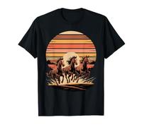 Wild Horses Running Free Equestrian Horse Lover Camiseta