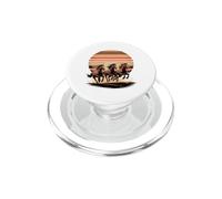 Wild Horses Running Free Equestrian Horse Lover PopSockets PopGrip para MagSafe