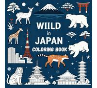 wild in Japan coloring book