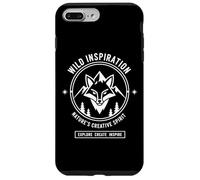 Wild Inspiration Nature Fox Mountain Spirit Fitness Gráfico Carcasa para iPhone 7 Plus/8 Plus