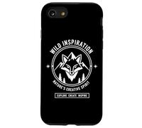 Wild Inspiration Nature Fox Mountain Spirit Fitness Gráfico Carcasa para iPhone SE (2020) / 7/8