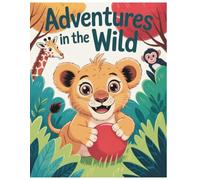 Wild Jungle Animals Coloring Book for Kids: Cute and Easy Jungle Animals Coloring Book for Kids Ages 4-8 | Fun Safari Coloring Pages with Lions, Tigers, Elephants, Gorillas and More!