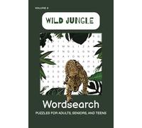 Wild Jungle Word Search Book: Word Search with Easy-to-Read Print about Wild Jungle, Jungle Animals, Jungle Adventures, and more / 6x9 inches, 110 ... for vacations, Holidays, and Free Times