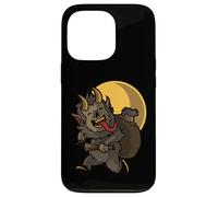 Wild Kids German Christmas Krampus Monster Evils Horror Fun Carcasa para iPhone 13 Pro