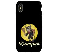 Wild Kids German Christmas Krampus Monster Evils Horror Fun Carcasa para iPhone X/XS