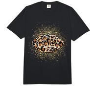 Wild Kiss: Labios con Estampado de Leopardo Retro Divertido Comfort Colors Adult Heavyweight T-Shirt