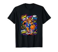 Wild Legend Basketball Player with Graffiti Graphic Quotes Camiseta