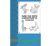 Wild Life Scene: coloring book for Kids and adults: Thing book contains cute wild animals hand drawn and ready to be colored. This book is a Coloring Book for kids and adults.