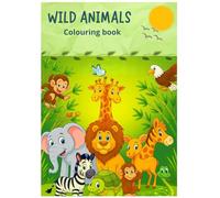 Wild Life: Simple & Cute Animals Coloring Book