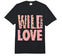 Wild Love Leopard Print Divertido Comfort Colors Adult Heavyweight T-Shirt