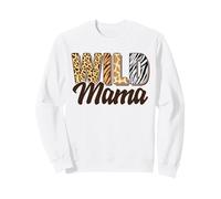 Wild Mama Leopard Mommy Great Mom Mother's Day Sudadera