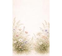 Wild Meadow Flowers - Aesthetic Floral Notebook for Women | Nature-Inspired Floral Lined Journal (6x9, 120 Pages): Soft Wildflower Writing Notebook for Journaling, Notes, Planning & Everyday Writing