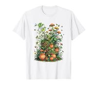 Wild Nature Garden with Mushrooms and Cracked Pots Camiseta