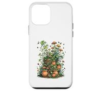 Wild Nature Garden with Mushrooms and Cracked Pots Carcasa para iPhone 12 mini