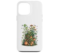Wild Nature Garden with Mushrooms and Cracked Pots Carcasa para iPhone 13 Pro Max