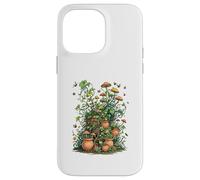 Wild Nature Garden with Mushrooms and Cracked Pots Carcasa para iPhone 14 Pro Max