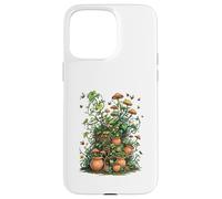 Wild Nature Garden with Mushrooms and Cracked Pots Carcasa para iPhone 15 Pro Max