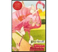 "Wild Nature" Mini Coloring Book; Pocket Sized 4x6"; 50 Coloring Pages: 'Art Thérapie Series'; Mountains, Forests and Nature Scenes to Color! (Art Therapie)