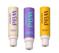 Wild Pack Variado de Bálsamo Labial Natural | 3 Recambios | Vanilla Frost, Manuka Honey y Coconut & Vanilla | 98% ingredientes naturales | Manteca de karité | Vegano