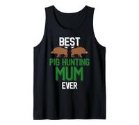Wild Pig Hunter, la Mejor Madre Cazadora de Cerdos de la Historia Camiseta sin Mangas