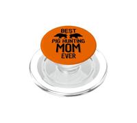 Wild Pig Hunting La Mejor mamá Cazadora de Cerdos de la Historia PopSockets PopGrip para MagSafe