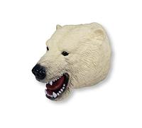Wild Play Marioneta - Oso Polar de Deluxebase Marioneta de Mano con Diseño Animal para Niños