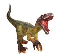 Wild predators Velociraptor Foam, Blanditos con Sonido, Figuras Dinosaurios Juguetes Niños 3 años o más, Dinosaurio Gigante Juguete, Verde, 3 Años o Más