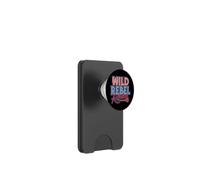 Wild Rebel Rocker Rose Vintage Tattoo Graphic Mujeres PopSockets PopWallet para MagSafe