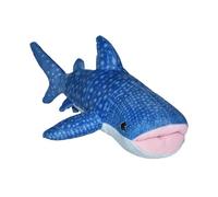 Wild Republic Living Ocean Mini Tiburón Ballena, 40 cm, Peluches para Regalar, Peluche para Niños, Relleno y Tejido Elaborados con Botellas de Agua Recicladas