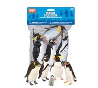 Wild Republic 83724 - Colección de Juegos pingüino, 5 Partes