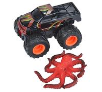 Wild Republic Adventure Mini Truck Pulpo, Camiones de Juguete, Regalos de Cumpleaños para Niños, Coches de Juguete para Niños, Juguete Imaginativo