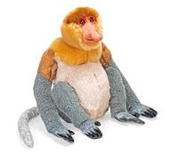 Wild Republic Artist Collection Mono Narigudo, Peluche, 33 cm, Juguete de Peluche, Relleno de Botellas de Agua Recicladas Hiladas