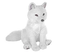 Wild Republic Artist Collection Zorro Ártico, Peluche, 38 cm, Juguete de Felpa, Relleno de Botellas de Agua Recicladas