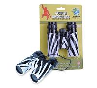 Wild Republic- Binocular Zebra Animal Prismáticos, Color Cebra, Medium (85174)