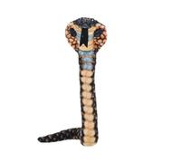 Wild Republic Coilkins Cobra Capuchada, Peluche, 30 cm, Juguete de Peluche, El Relleno es de Botellas de Agua Recicladas Hiladas