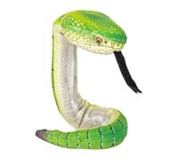 Wild Republic Coilkins Víbora de Pozo de Borneo, Peluche, 30 cm, Relleno de Botellas de Agua recicladas