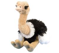 Wild Republic Cuddlekins Avestruz, Animales de Peluche, 30 cm, Regalo Recién Nacido, Peluches para Niños, Juguete de Peluche, Peluches para Niñas, Relleno Elaborado con Botellas Recicladas