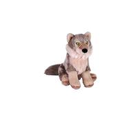 Wild Republic Cuddlekins Eco Mini Lobo, Peluche, 20 cm, Juguete de Peluche, Relleno de Botellas de Agua Recicladas Hiladas, Ecológico
