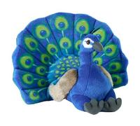 Wild Republic Cuddlekins Eco Pavo Real, Peluche, 30 cm, Juguete de Peluche, Relleno de Botellas de Agua Recicladas Hiladas, Ecológico