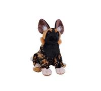 Wild Republic Cuddlekins Eco Perro Salvaje Africano, Peluche, 30 cm, Juguete de Peluche, Relleno de Botellas de Agua Recicladas Hiladas, Ecológico