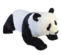 Wild Republic Cuddlekins Jumbo Panda, Animales de Peluche, 76 cm, Regalo Recién Nacido, Peluches para Niños, Juguete de Peluche, Peluches para Niñas, Elaborado con Botellas Recicladas