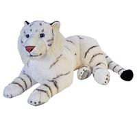 Wild Republic- Cuddlekins Jumbo Tigre Blanco Animal, Color, 76 cm (19548)