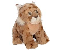 Wild Republic Cuddlekins Lince, Animales de Peluche, 30 cm, Regalo Recién Nacido, Peluches para Niños, Juguete de Peluche, Peluches para Niñas, Relleno Elaborado con Botellas Recicladas