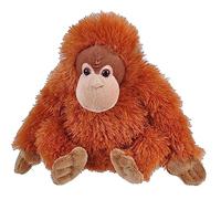 Wild Republic Cuddlekins Mini Orangután Hembra, Animales de Peluche, 20 cm, Regalo Recién Nacido, Peluches para Niños, Juguete de Peluche, Peluches para Niñas, Elaborado con Botellas Recicladas