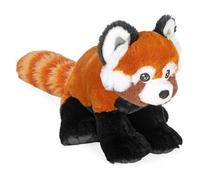 Wild Republic Cuddlekins Panda Rojo, Peluche, 30 cm, Juguete de Peluche, Relleno de Botellas de Agua Recicladas Hiladas