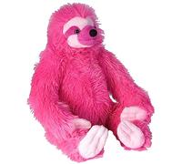 Wild Republic Cuddlekins Vibes Perezoso Rosa, Animales de Peluche, 30 cm, Regalo Recién Nacido, Peluches para Niños, Juguete de Peluche, Peluches para Niñas, Elaborado con Botellas Recicladas