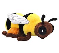 Wild Republic Ecokins Abeja, Animales de Peluche, 30cm, Regalos Ecológicos para Niños Que Respetan el Medio Ambiente, Peluche Mini, Hecho a Mano con Botellas de Plástico Reciclado