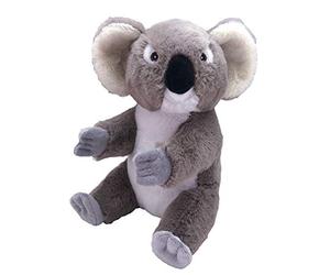Wild Republic Ecokins Coala, Animales de Peluche, 30cm, Regalos Ecológicos para Niños Que Respetan el Medio Ambiente, Peluche Mini, Hecho a Mano con Botellas de Plástico Reciclado