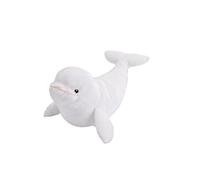 Wild Republic Ecokins Mini Ballena Beluga, Animales de Peluche, 20 cm, Regalos Ecológicos para Niños Que Respetan el Medio Ambiente, Peluche Mini, Hecho a Mano con Botellas de Plástico Reciclado